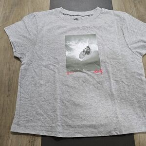 Quiksilver Gray Short Sleeve Tee